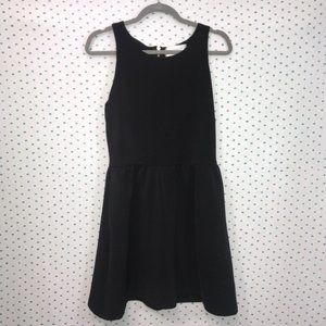 Walter Baker Black Back Cutout Expose Zipper Sleeveless Dress